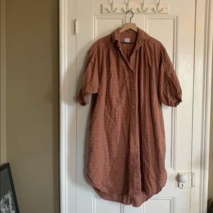 Esby Apparel Viola Dress, Adobe Dobby